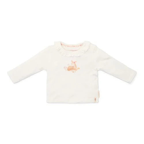 Camisola Manga Longa com Folhos - Fairy Garden