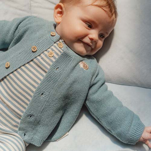 Camiseta de rayas de manga larga - Amigos del bosque