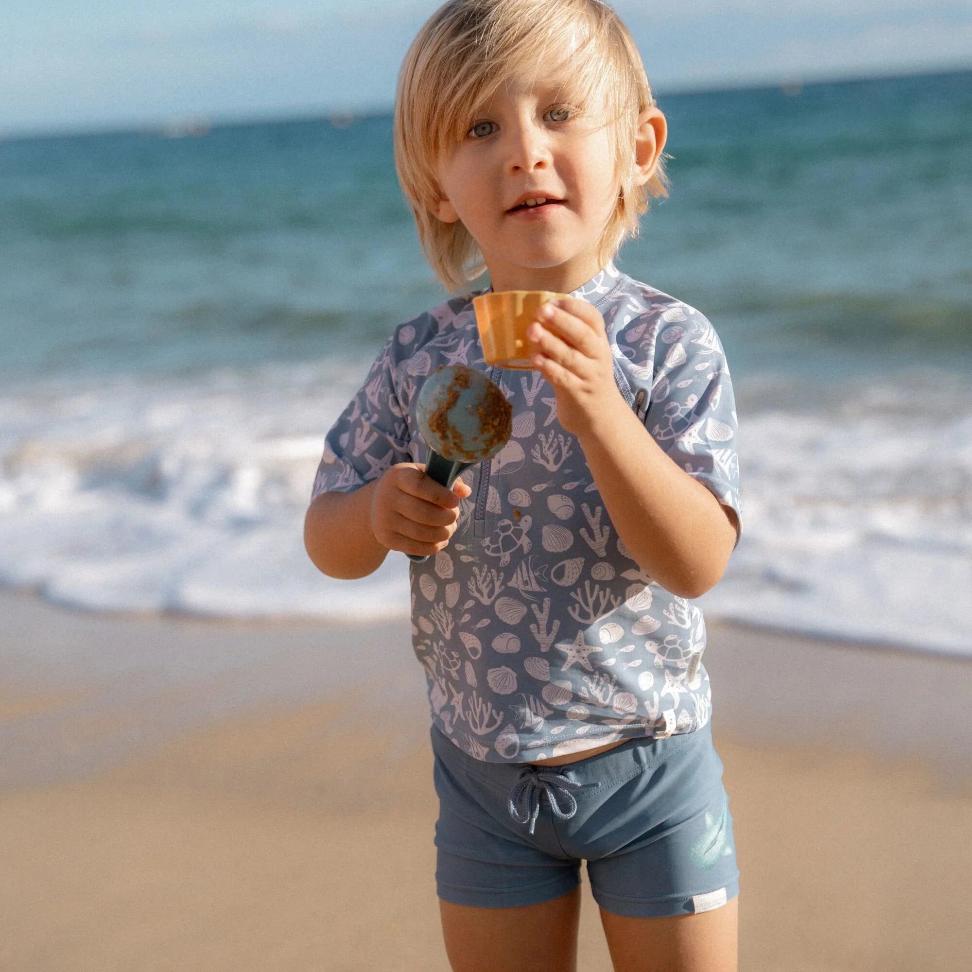 Ocean Sea Life Swim Shorts – Little Dutch