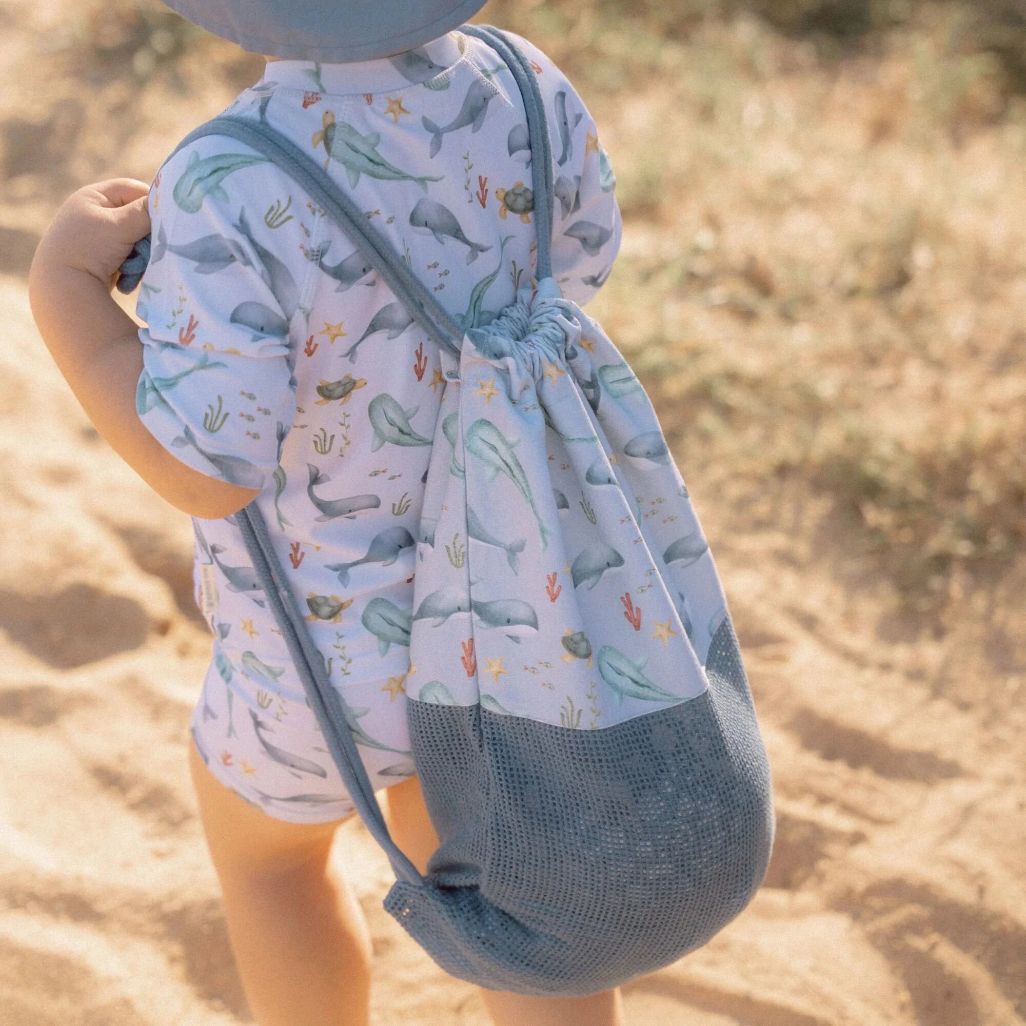Bolsa de playa infantil de algodón orgánico – Little Dutch