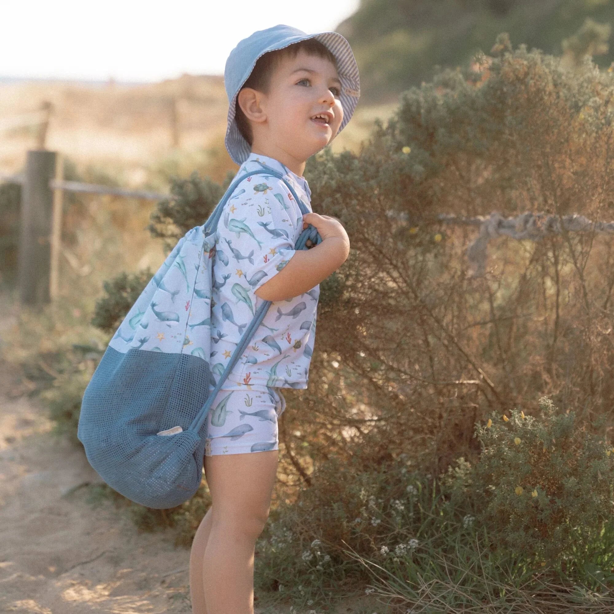 Bolsa de playa infantil de algodón orgánico – Little Dutch