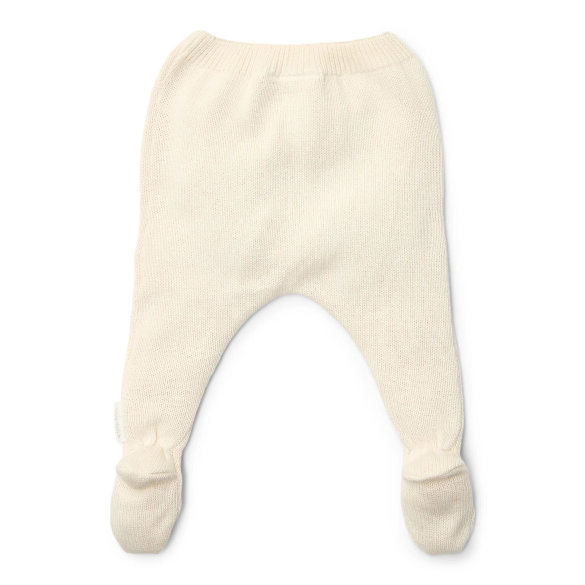 Little Dutch – Calças de Malha com Pé – Newborn Naturals