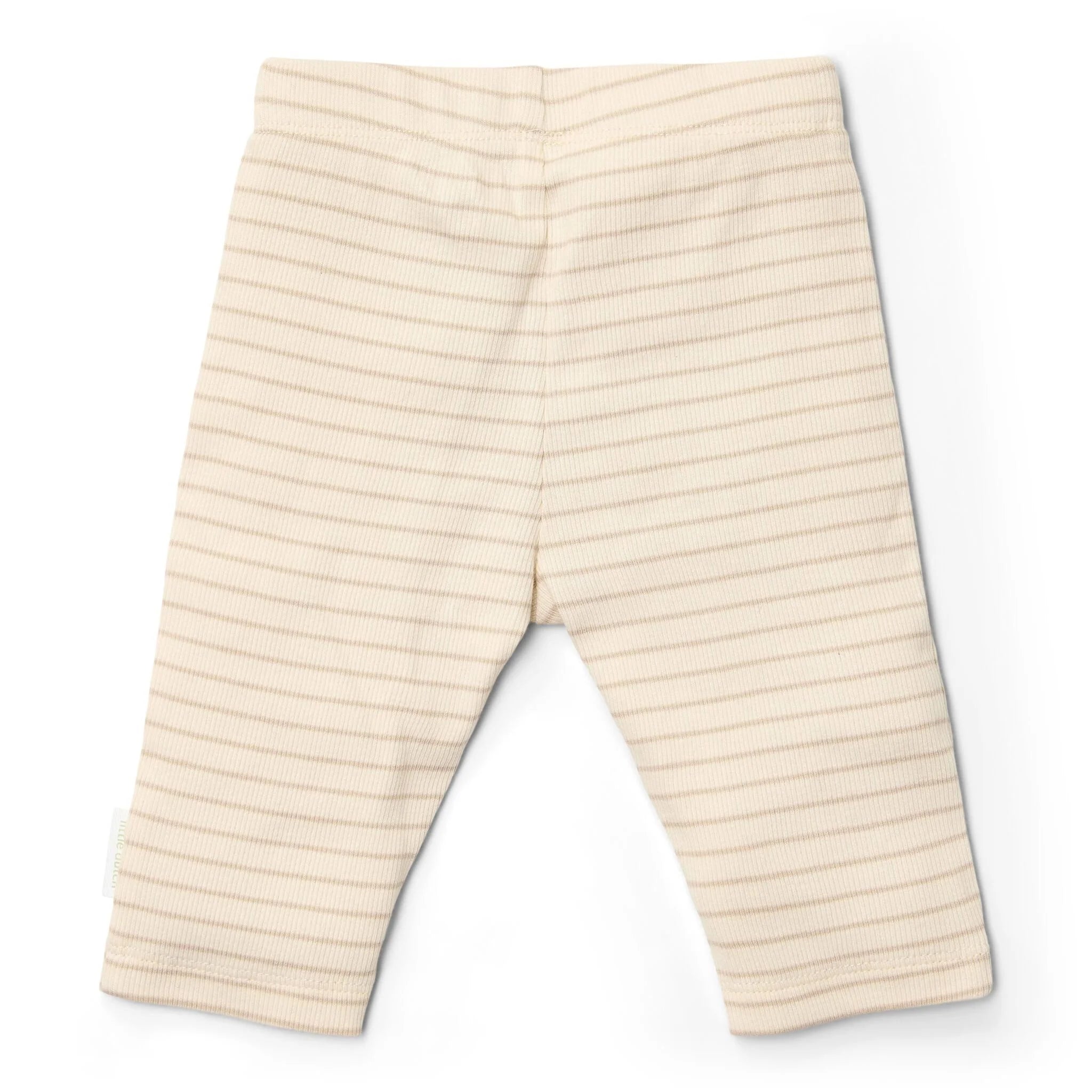 Little Dutch – Legging Bege às Riscas – Newborn Naturals
