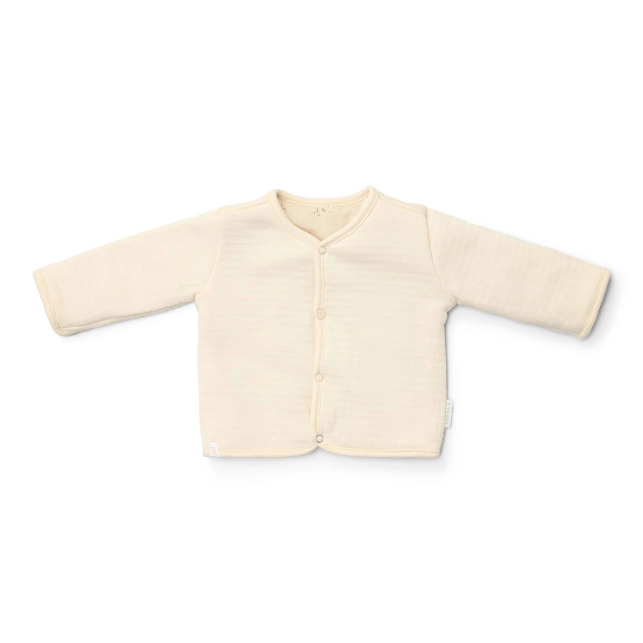 Little Dutch – Casaco Reversível Bege Little Goose – Newborn Naturals