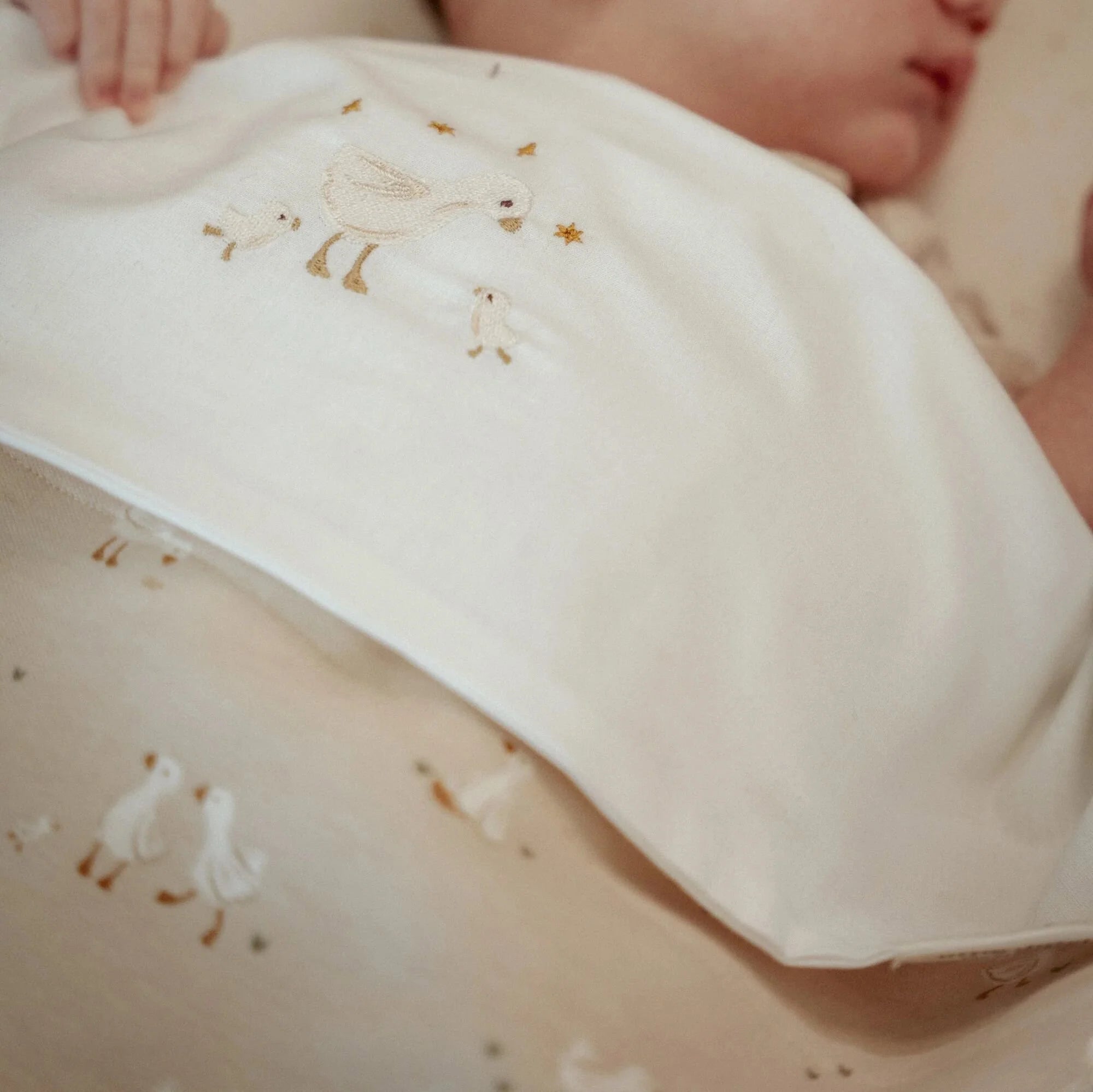 Manta de Berço – Bege – Newborn Naturals – Little Goose (100x70 cm)