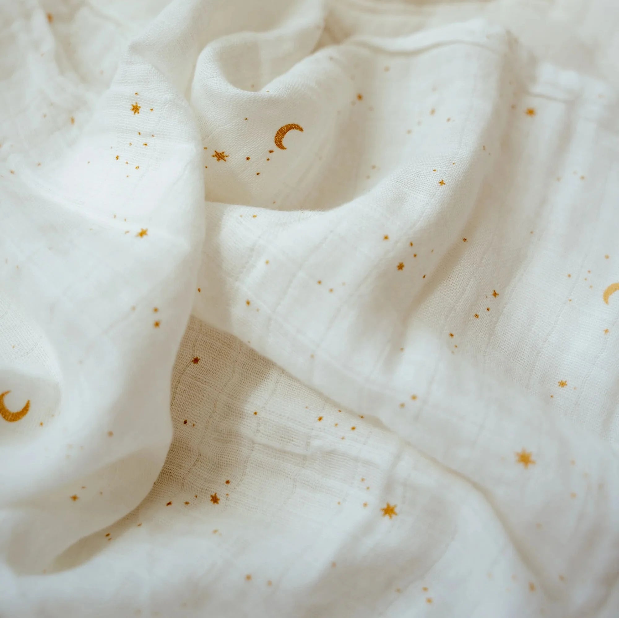 Conjunto de 2 Fraldas Muselina – Bege – Newborn Naturals – Little Goose (70x70 cm)