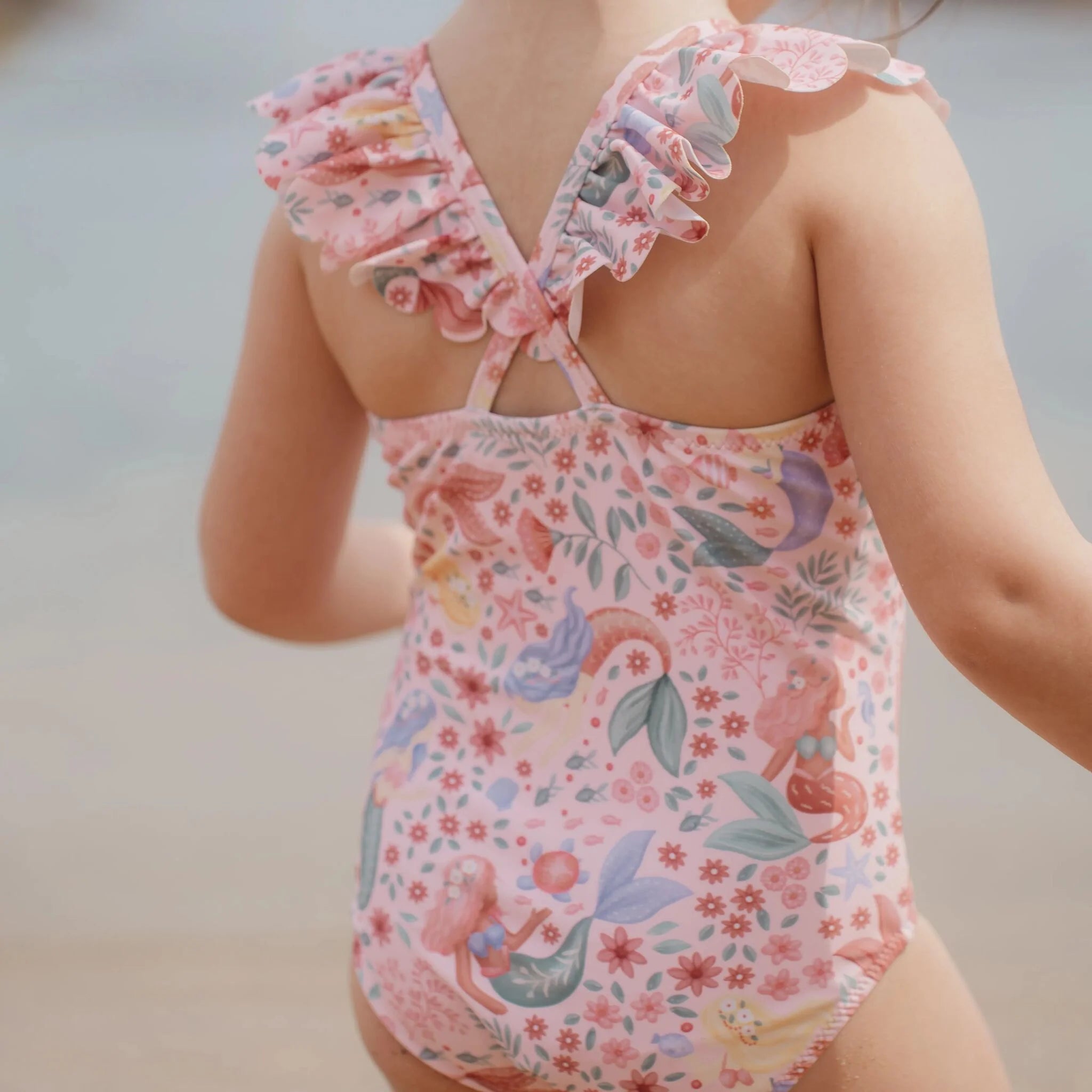 Dreamy Mermaid Pink Swimsuit