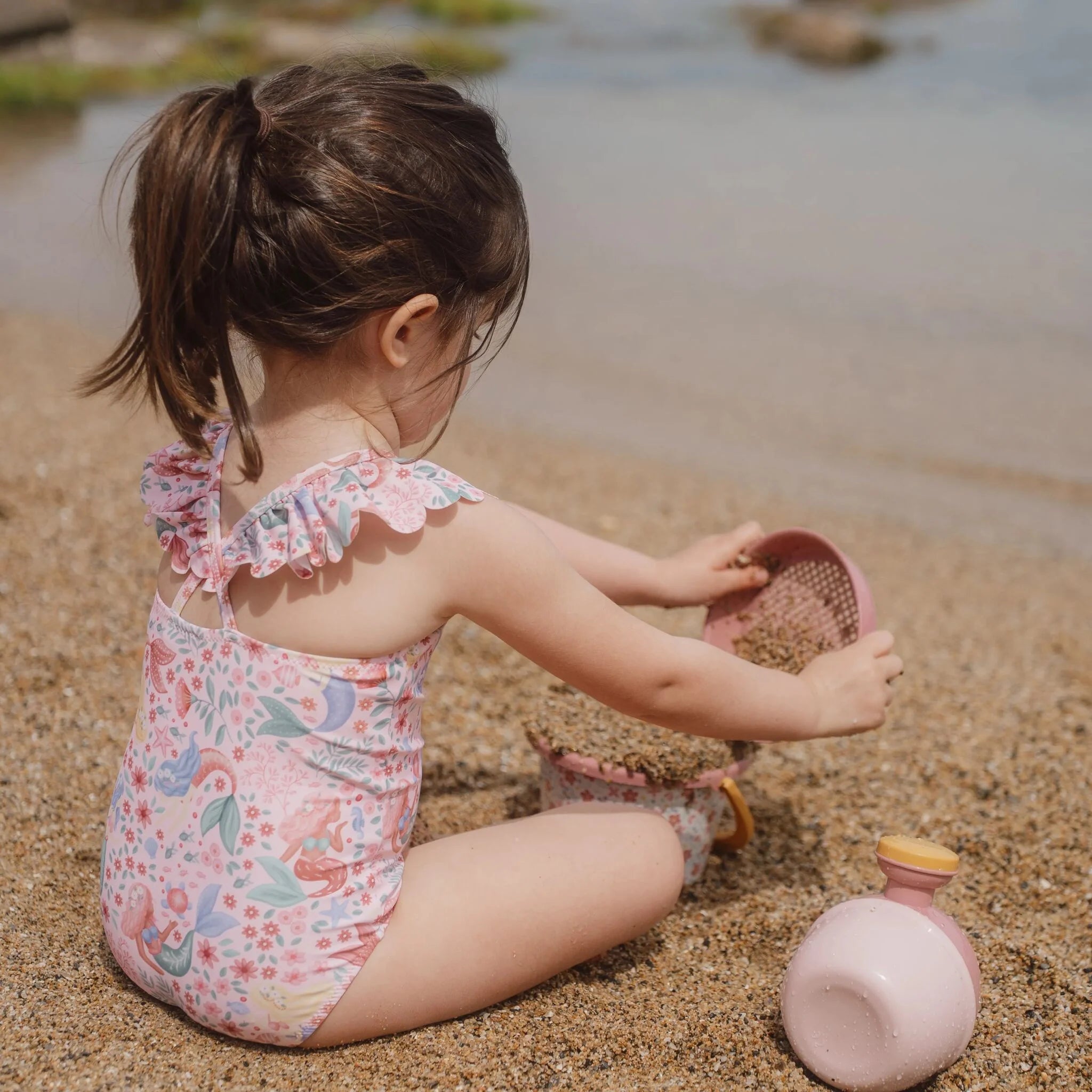 Dreamy Mermaid Pink Swimsuit