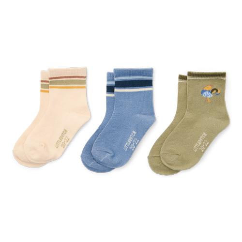 Pack de 3 calcetines azules