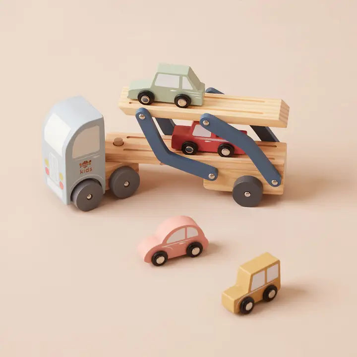 Wooden truck