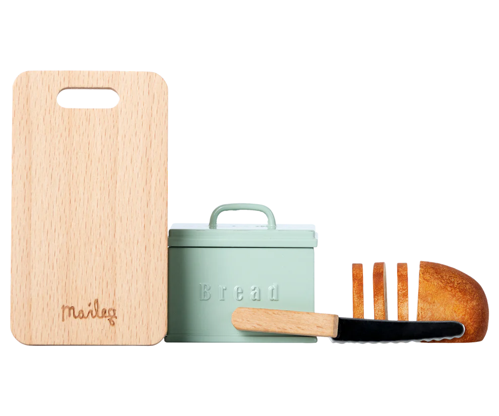 MAILEG House - Bread box with miniature utensils