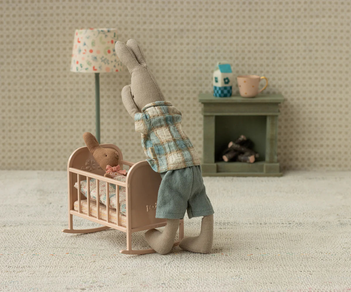 MAILEG - Crib, Mine in metal