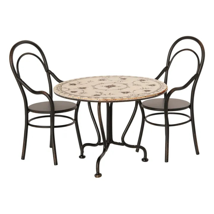 Casa MAILEG - Conjunto de mesa y sillas