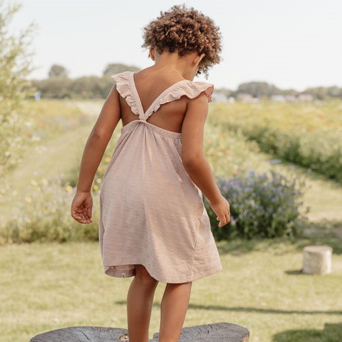 Vestido Lila para Mujer – Algodón Orgánico