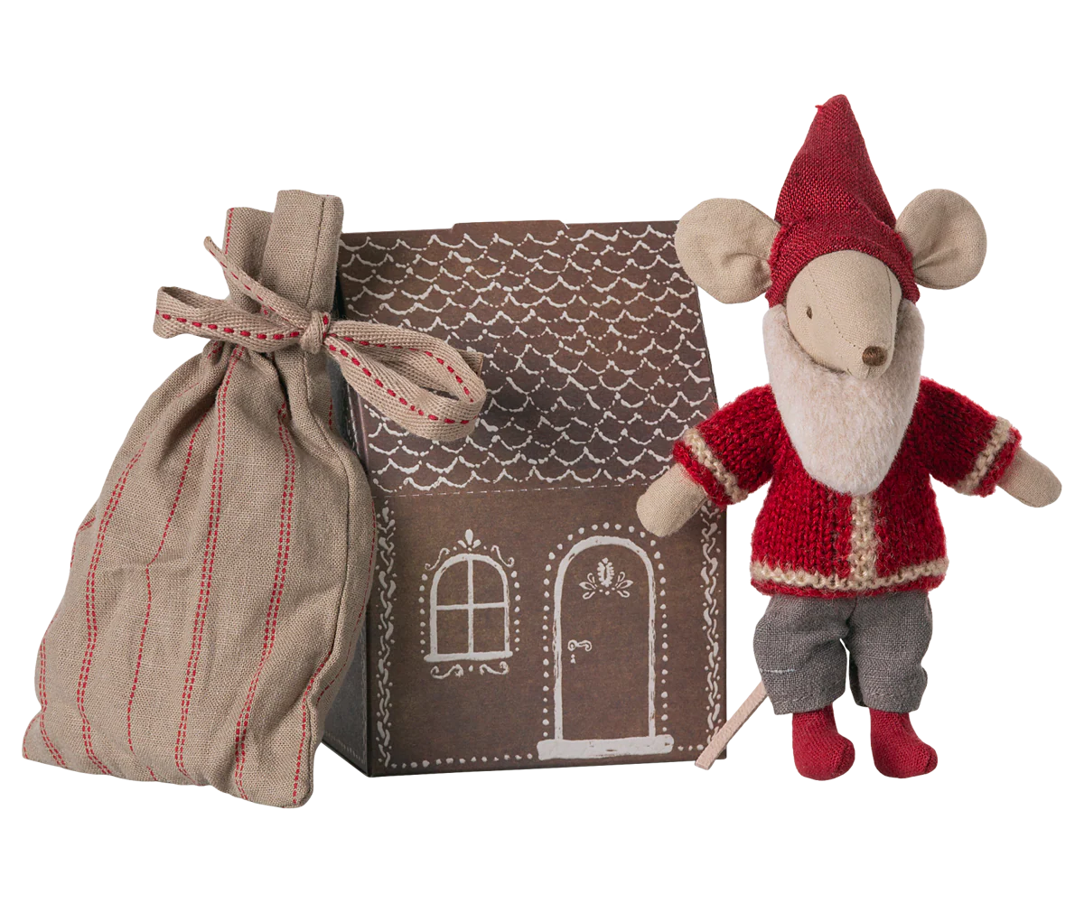 Maileg – Santa Claus Mouse (Big Brother)