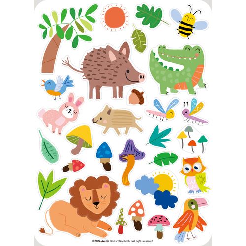 Anti-Spill Painting Haku Yoka Animals - 10 Cards