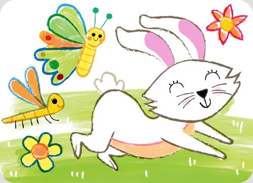 Anti-Spill Painting Haku Yoka Animals - 10 Cards