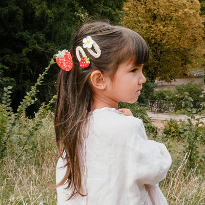 Strawberry hair clip