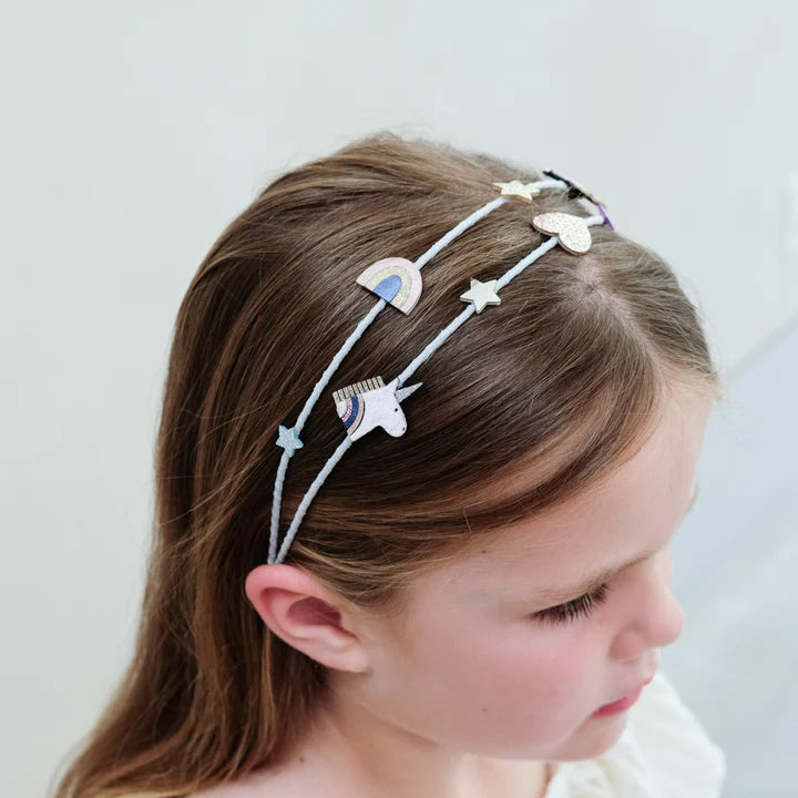 Bandolete "Unicórnio Celeste"