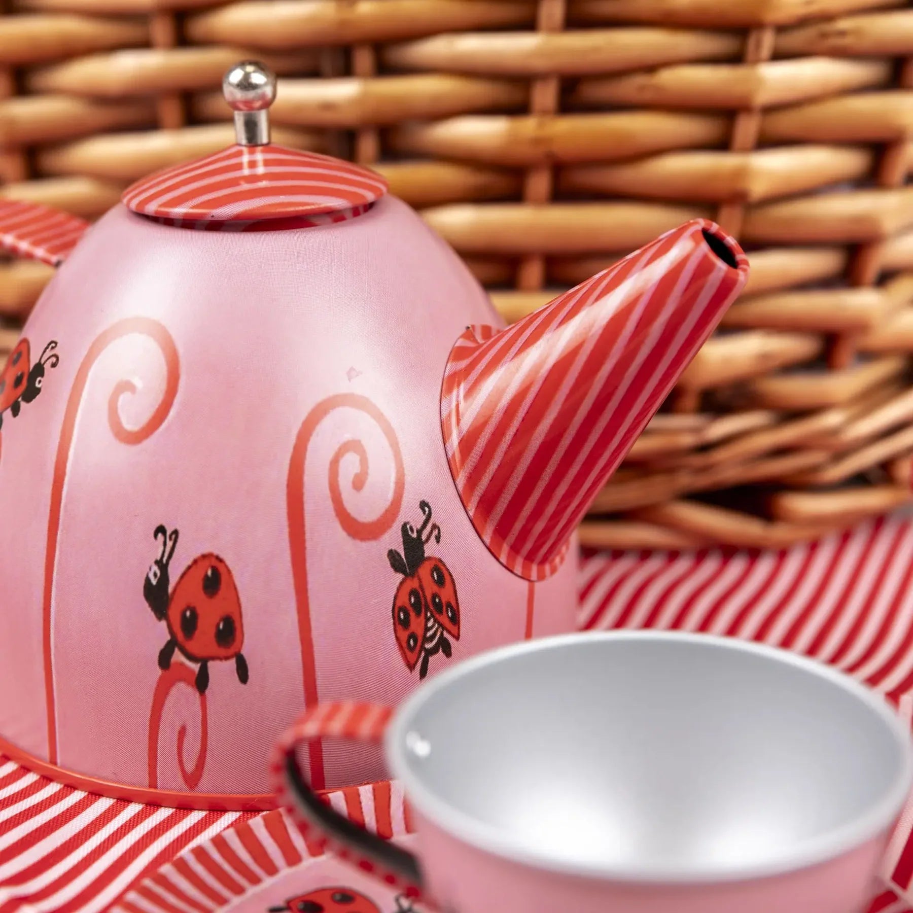 Conjunto de Chá Infantil Ladybug