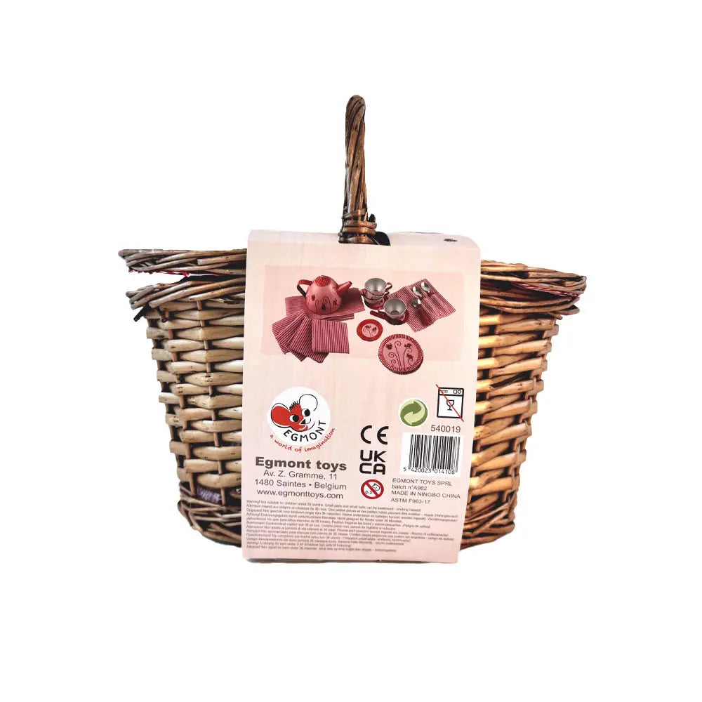 Conjunto de Chá Infantil Ladybug