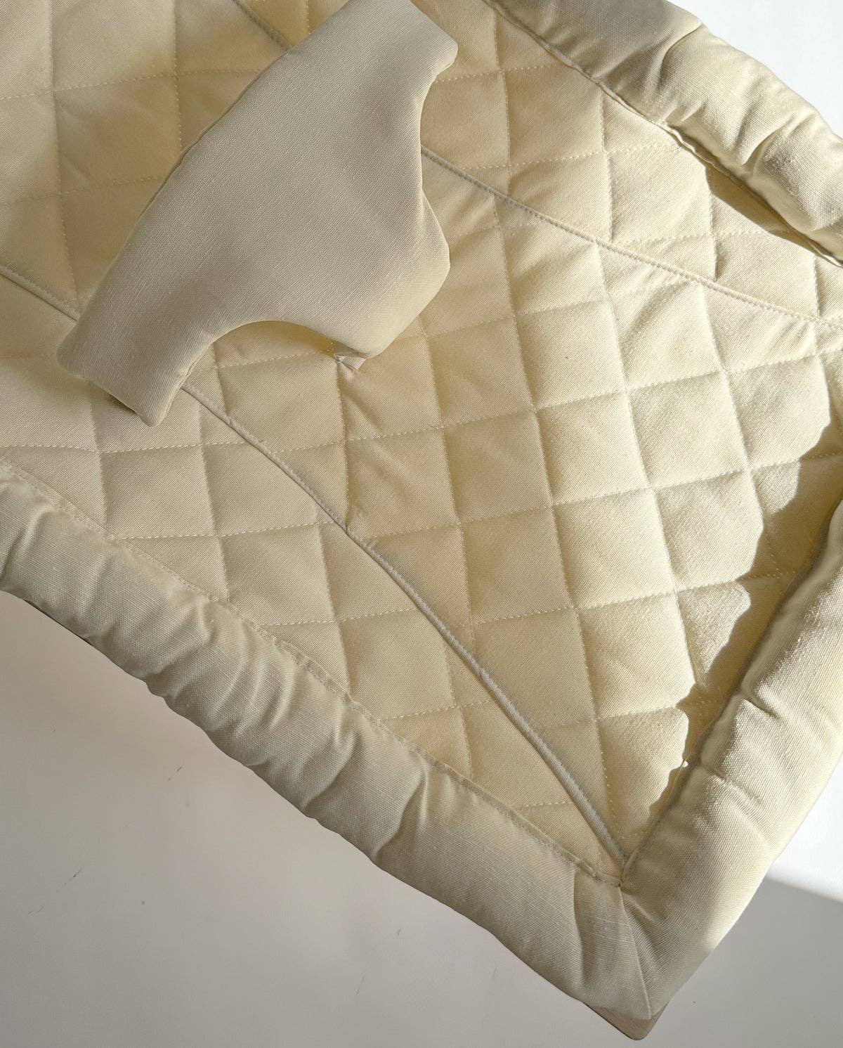 Sun lounger - Ivory white