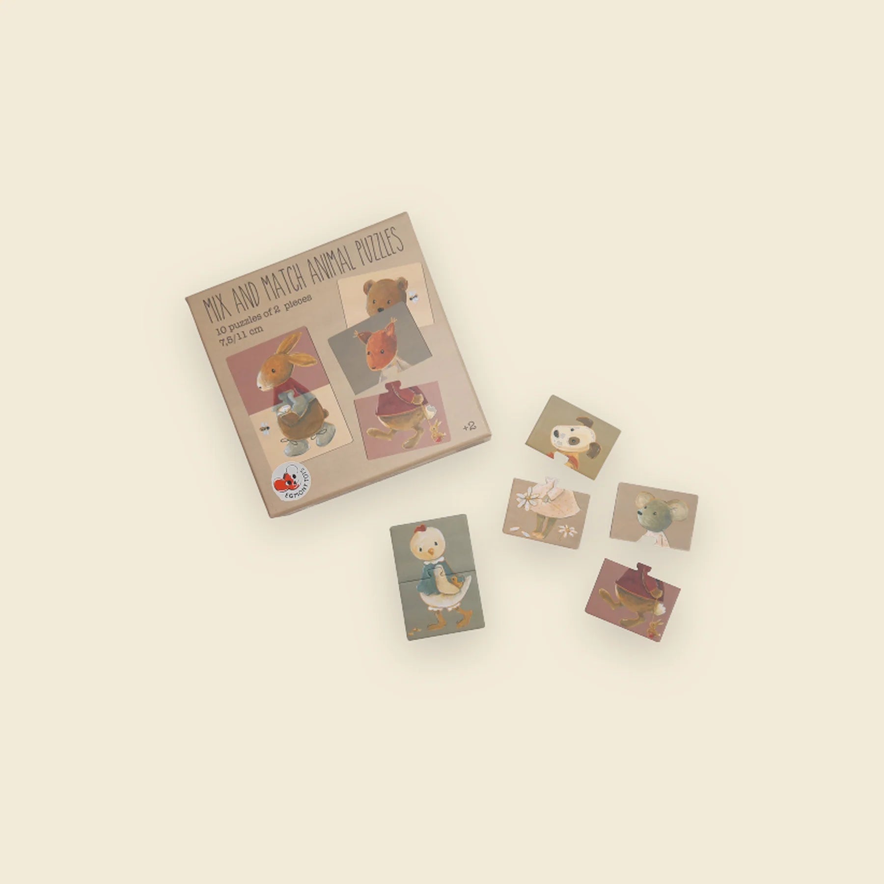 Puzzle Infantil Mix & Match Animais