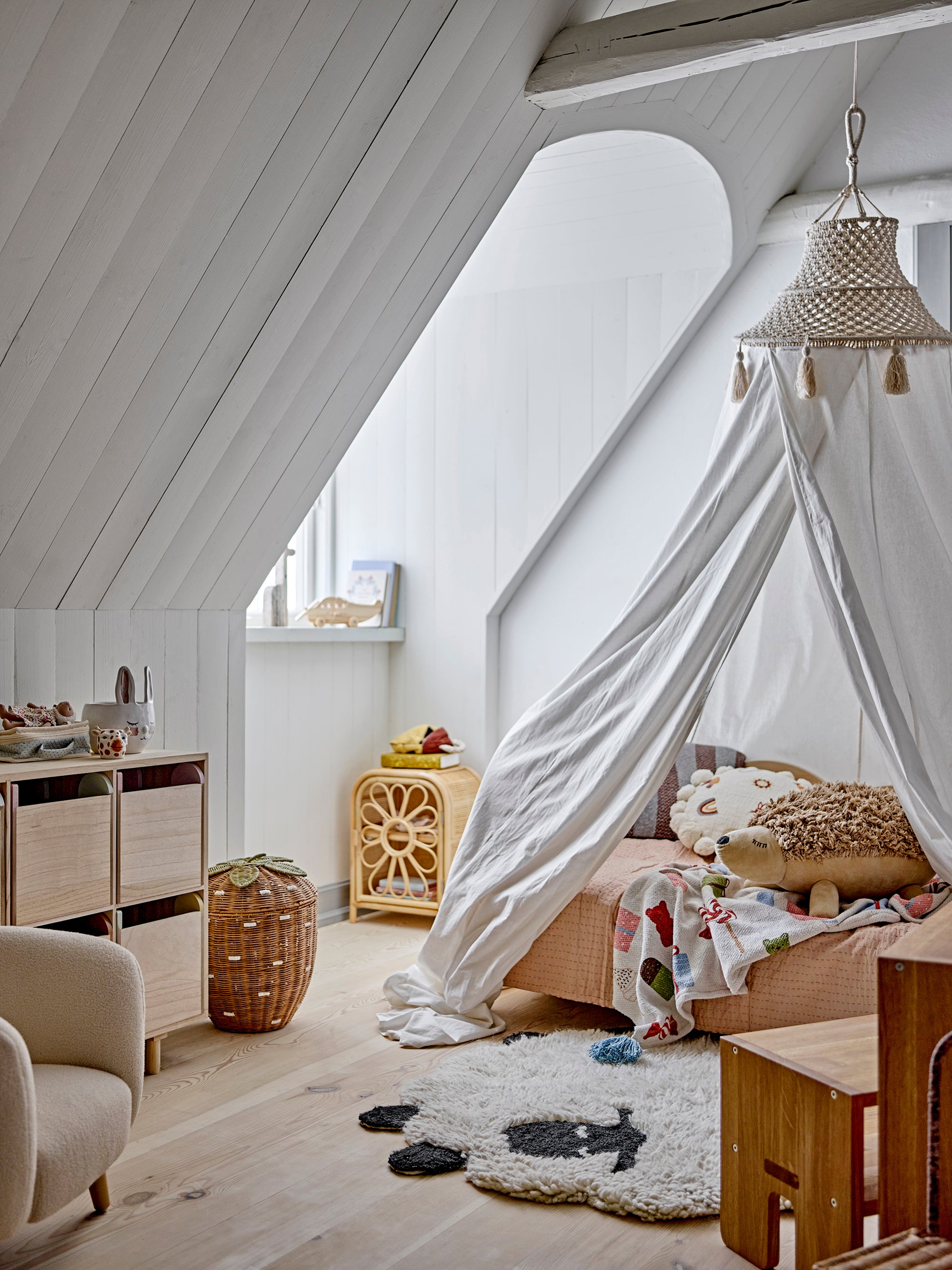 Mesinha de cabeceira Rattan