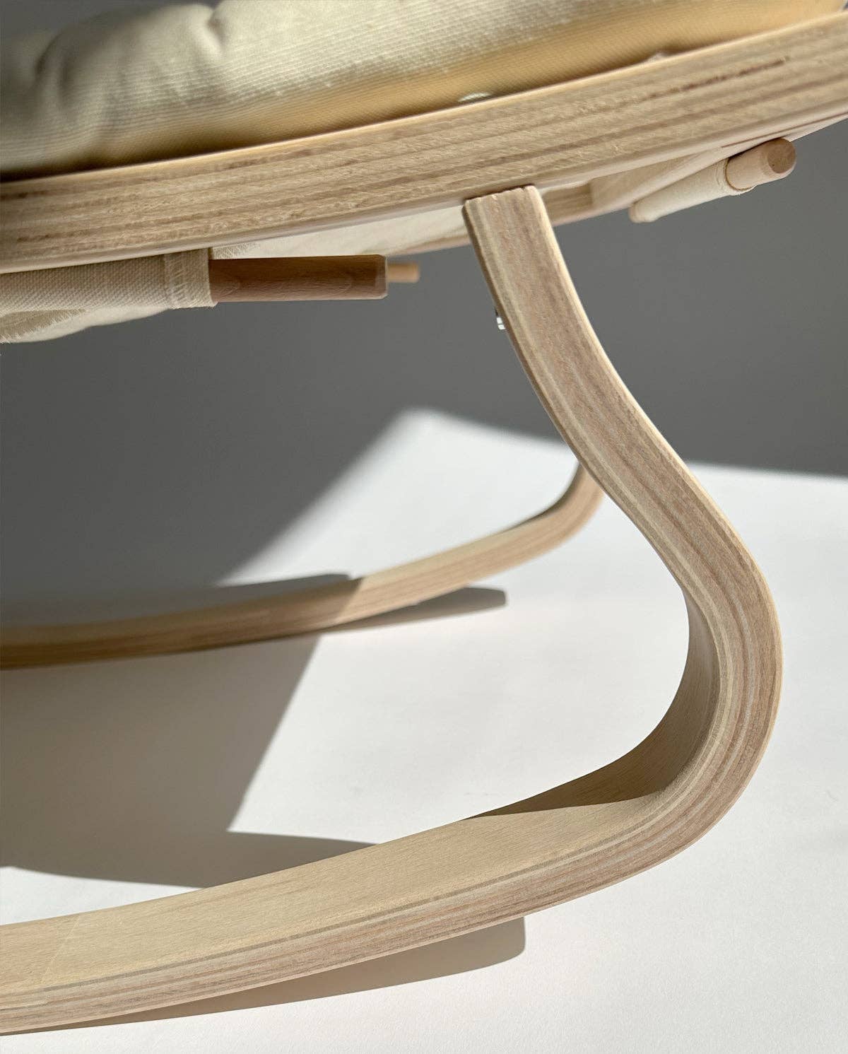 Sun lounger - Ivory white
