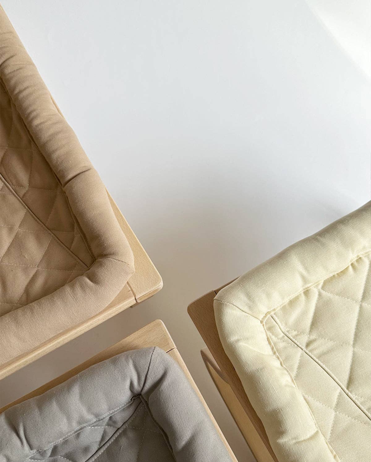 Sun lounger - Ivory white