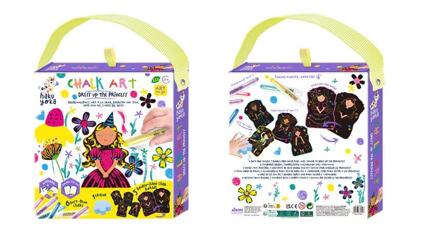 Chalk Art - Dress Up the Princess!