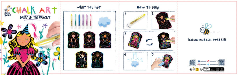 Chalk Art - Dress Up the Princess!