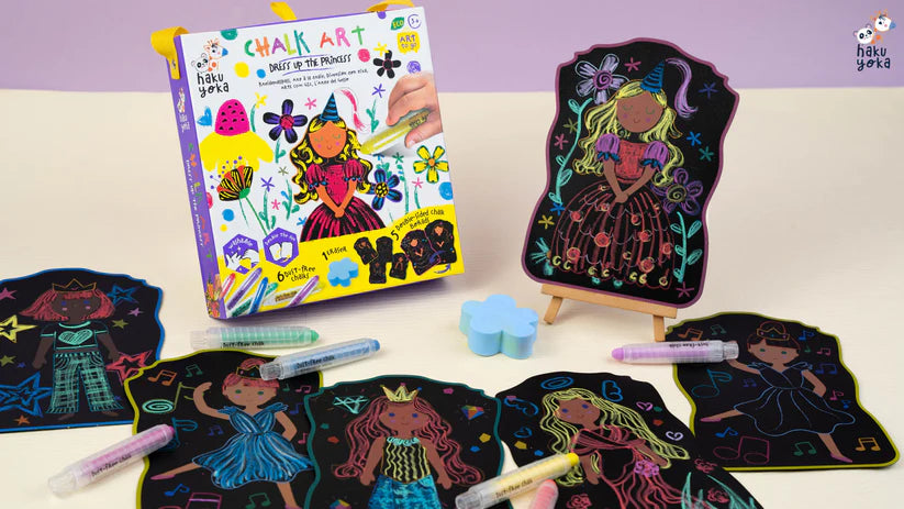 Chalk Art - Dress Up the Princess!