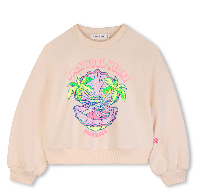 Billieblush Sparkly Sequin Sweatshirt