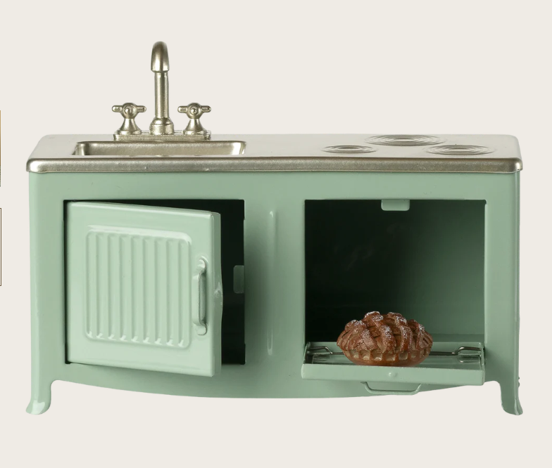 Kitchen, Mouse - Mint Green