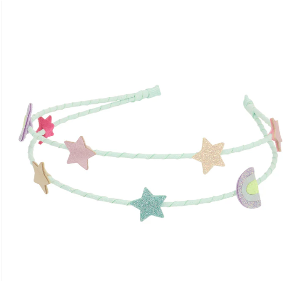 Bandolete Dupla Arco-Íris e Estrelas