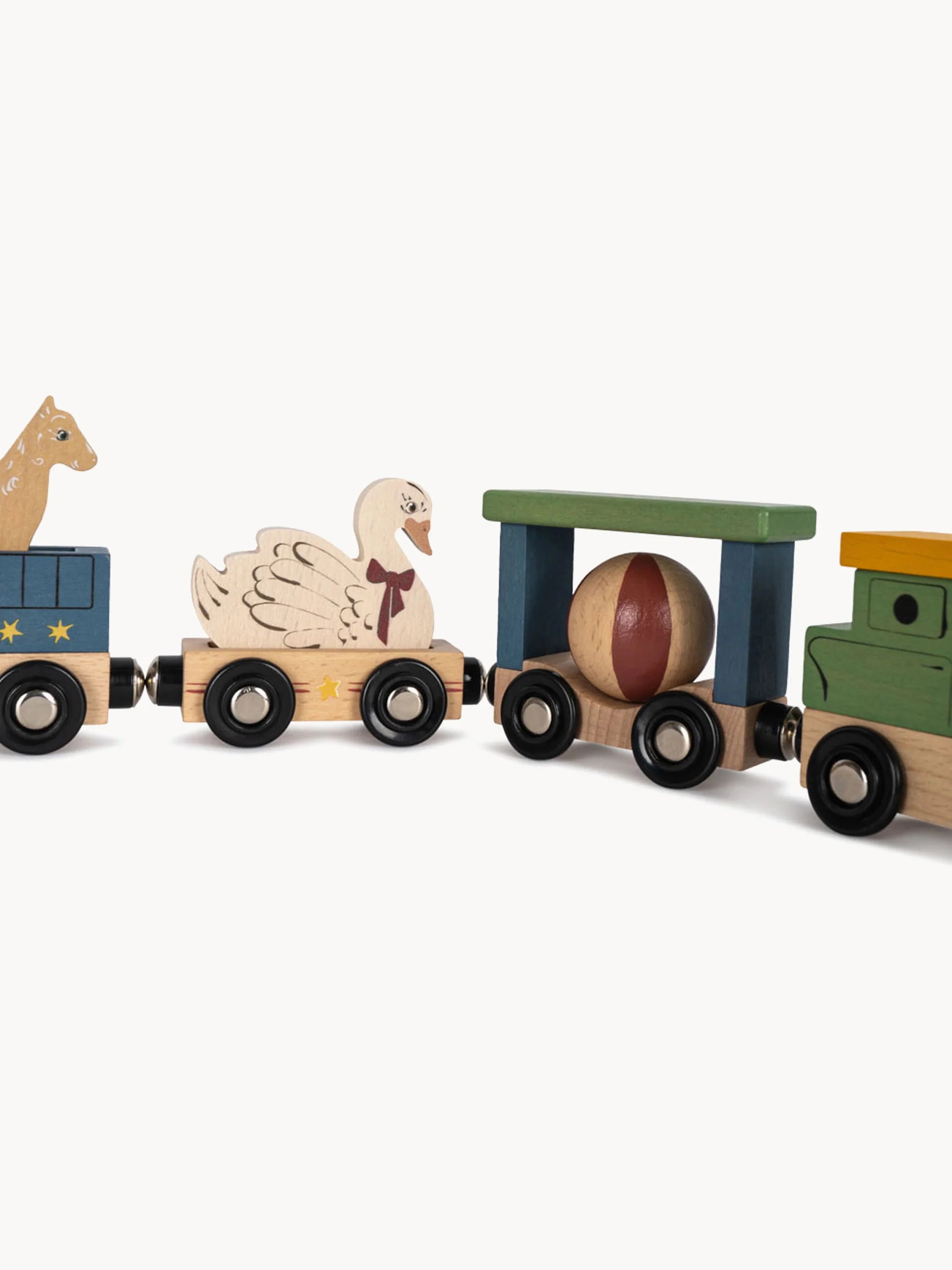 Konges Sløjd – Comboio de Madeira com Animais