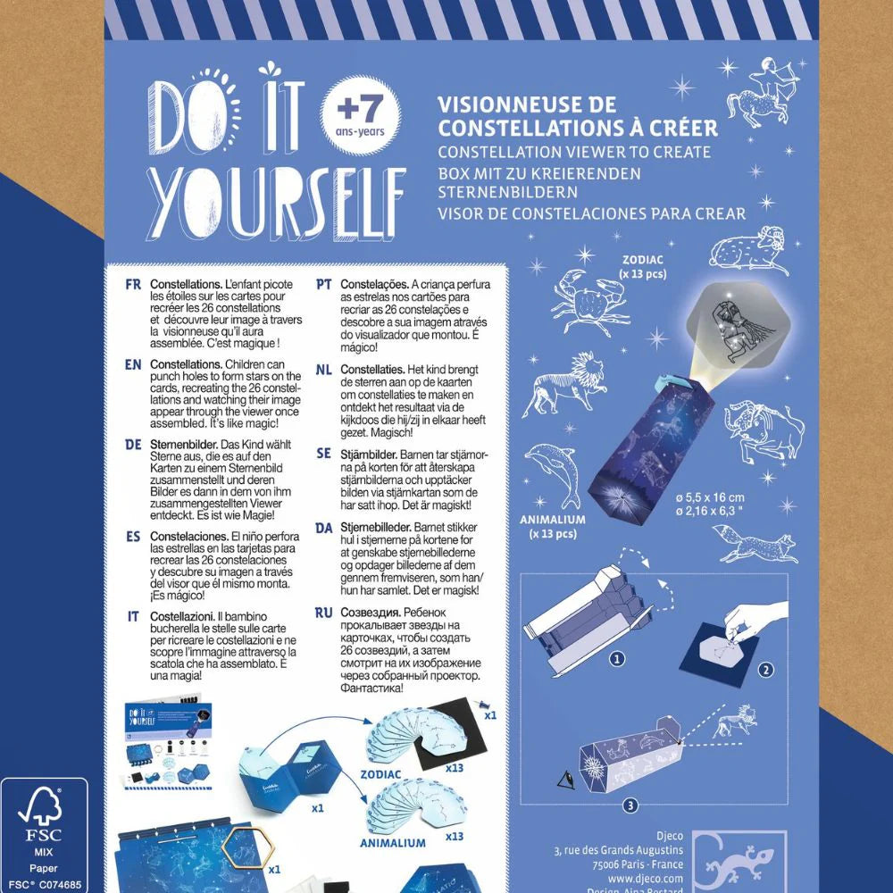 Djeco – Kit DIY Projetor de Constelações