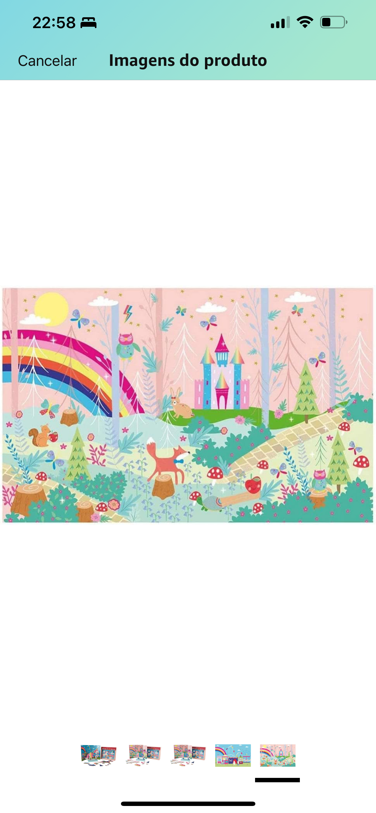 Magnetic game “Unicorns and Dragons”