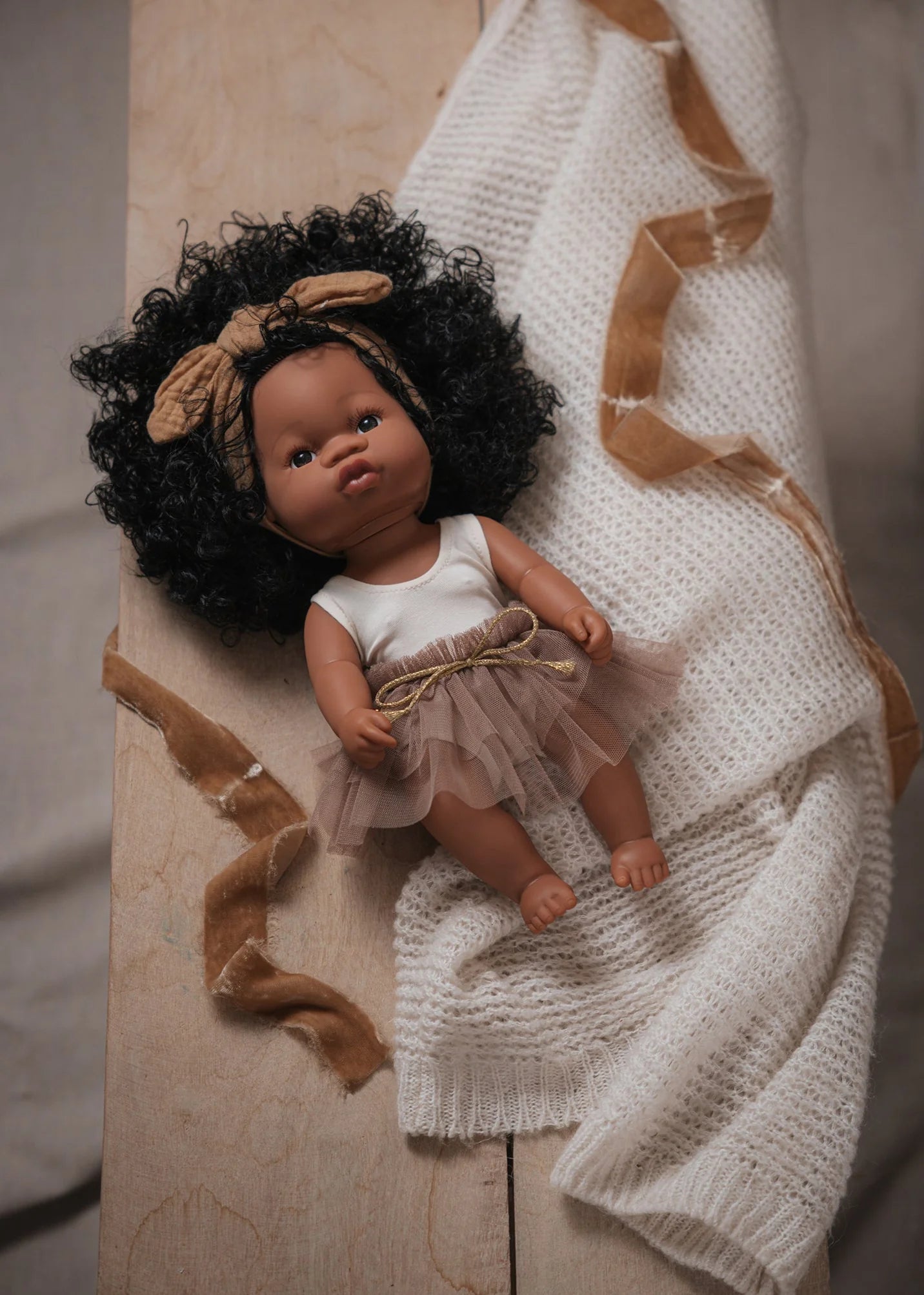 Loretas – Conjunto de Ballet Taupe (34-36 cm)