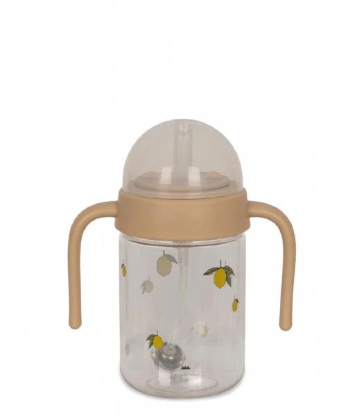 Taza con asas y pajita para bebés