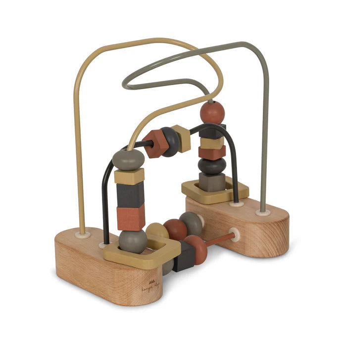 Wooden bead game
