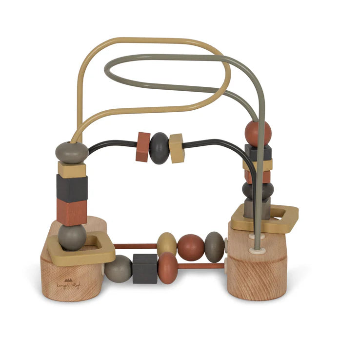 Wooden bead game