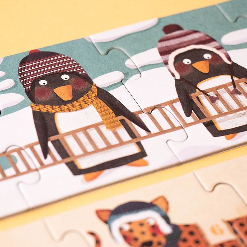 Londji – Puzzle “10 Penguins”