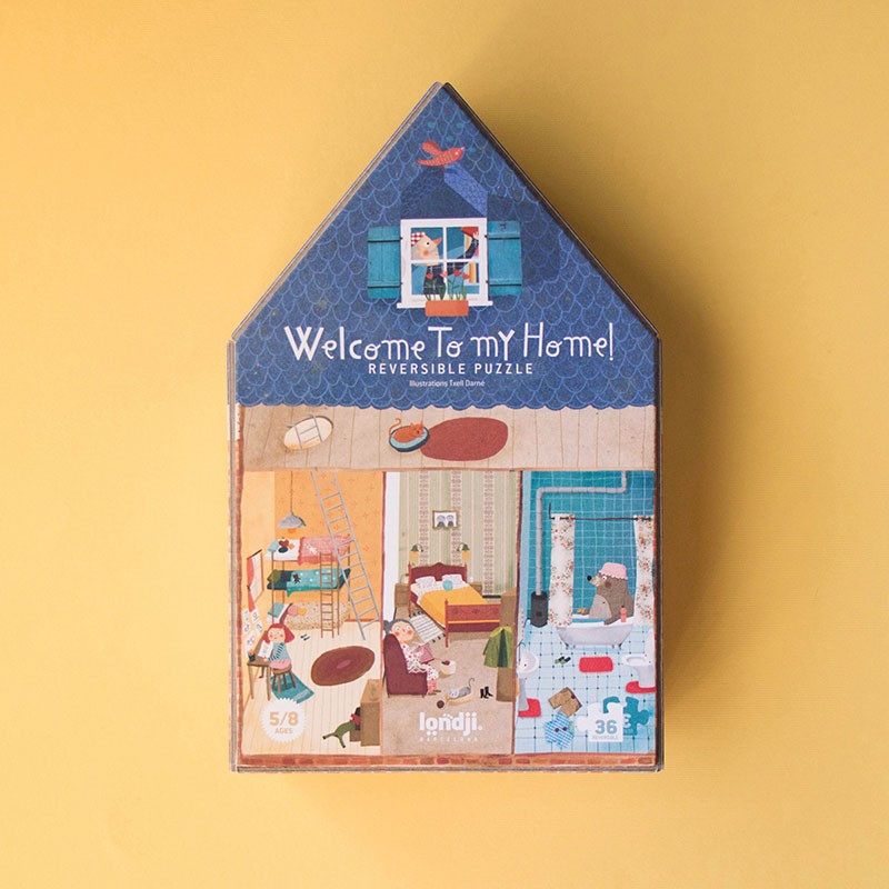 Welcome to My Home Reversible Puzzle – Londji