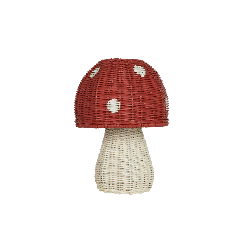 Lámpara de ratán "Mushroom"