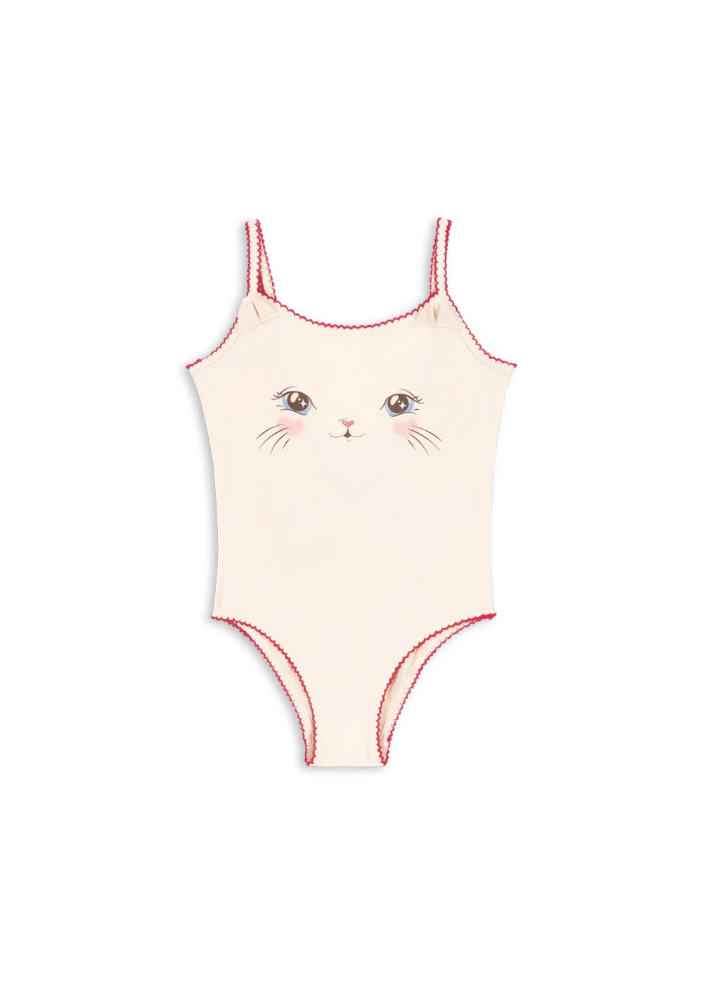 Traje de baño infantil con gatito