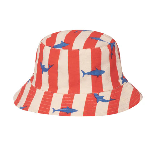 Gorro reversible de tiburón