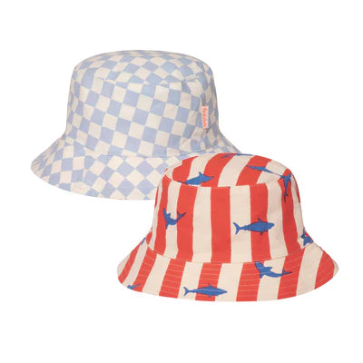 Gorro reversible de tiburón