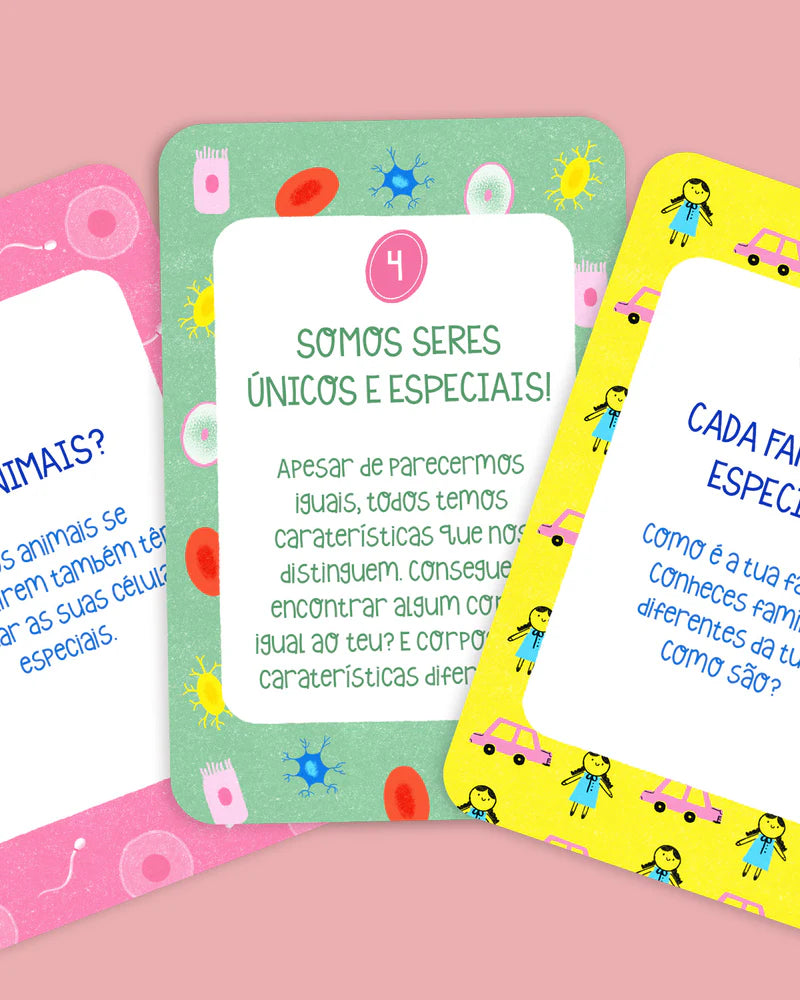 Flashcards - No meu corpo mando eu!